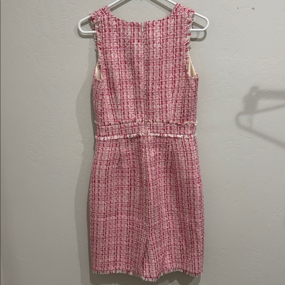 J. Crew Pink Tweed Dress - Picture 3 of 5